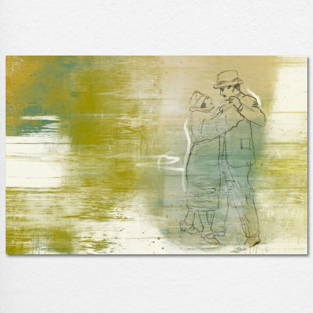 Dieter Nuhr - Tanztee 03, 30x45, 2024