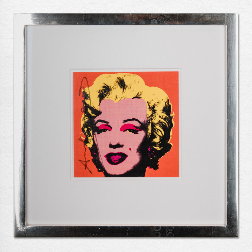 Andy Warhol, Marilyn Invitation, 1981