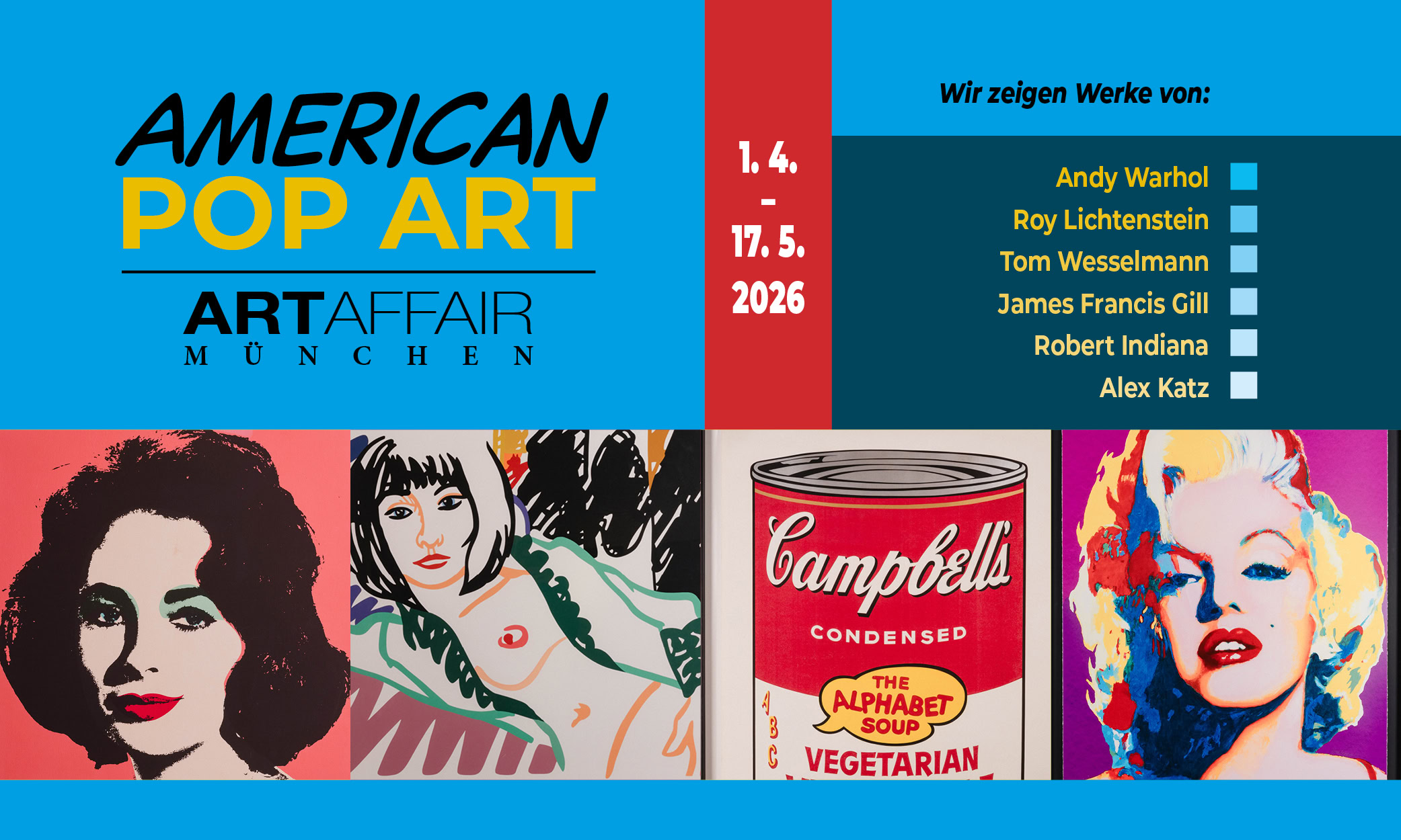 Pop Art-Ausstellung, München