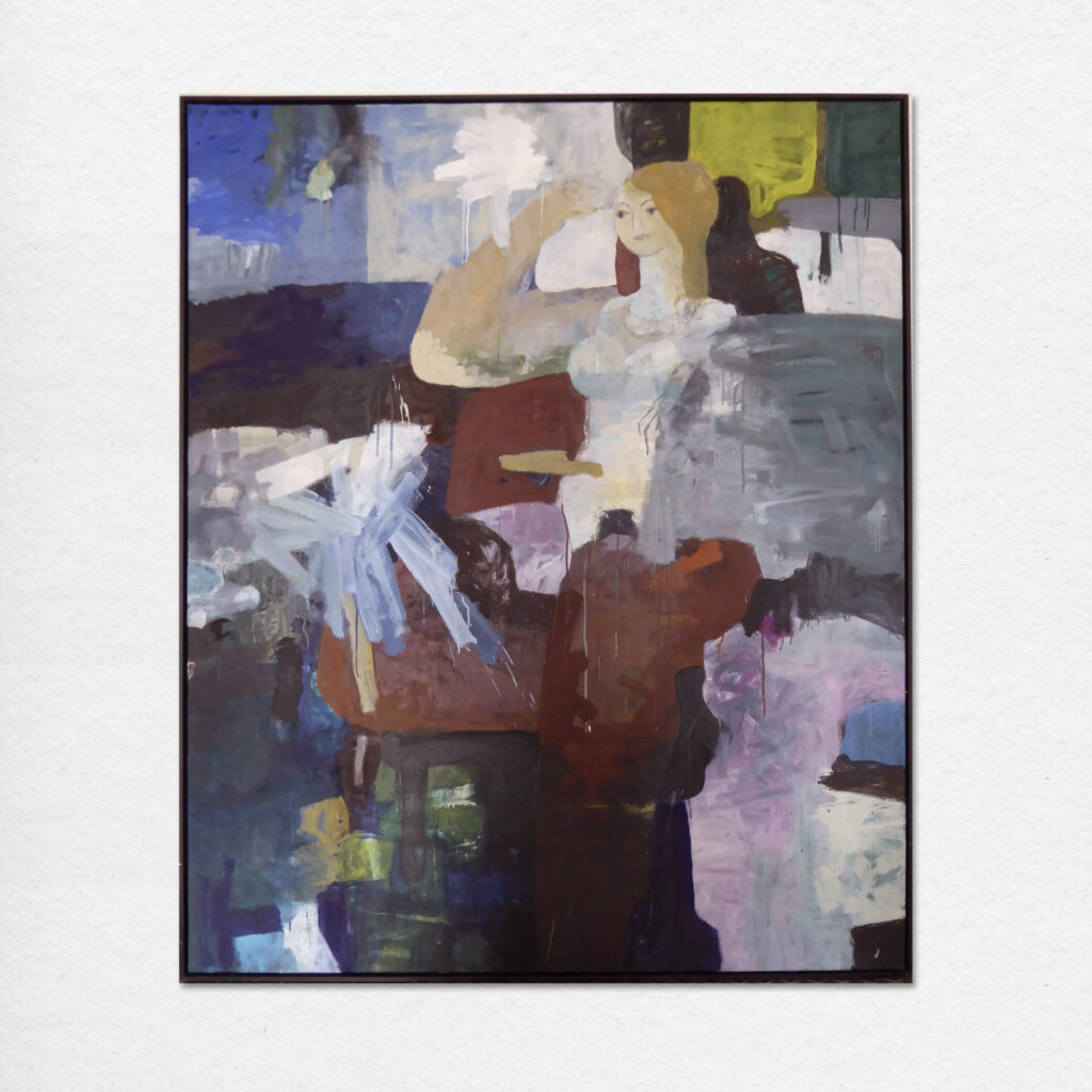 Alex Bär - Ruhende, 170x140, 2024