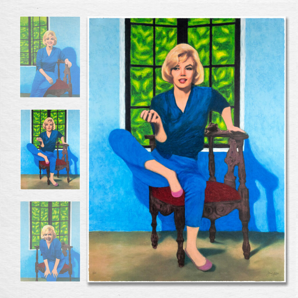 James F. Gilll - Marilyn Triptych III - small, Rechtes Panel