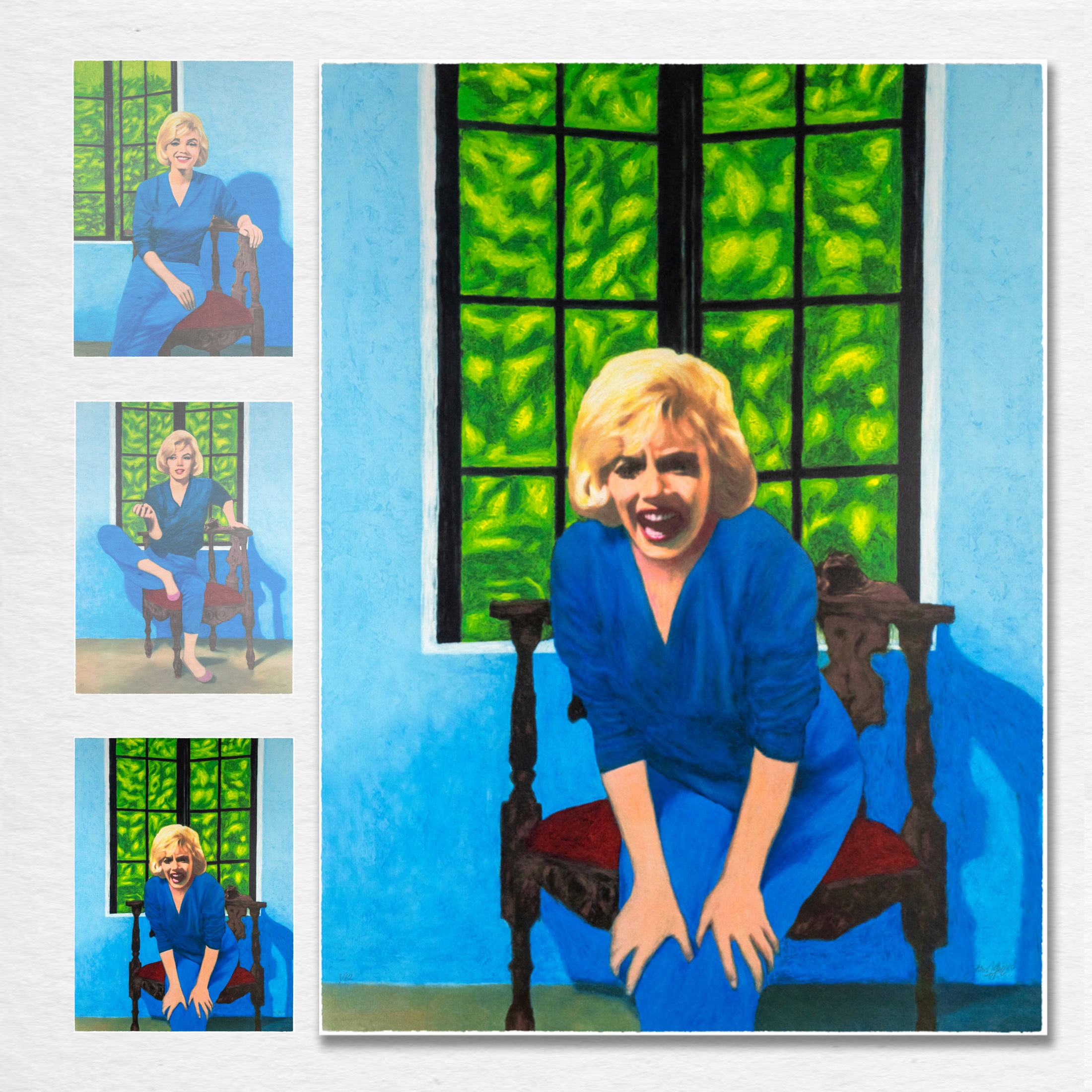 James Francis Gill –<br>The Marilyn Monroe Triptych III, small-rechts