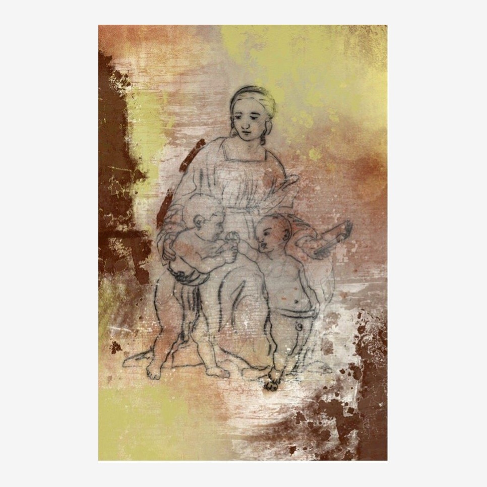 Nach Raffaello Santi Madonna mit dem Goldfinken 02 - Dieter Nuhr